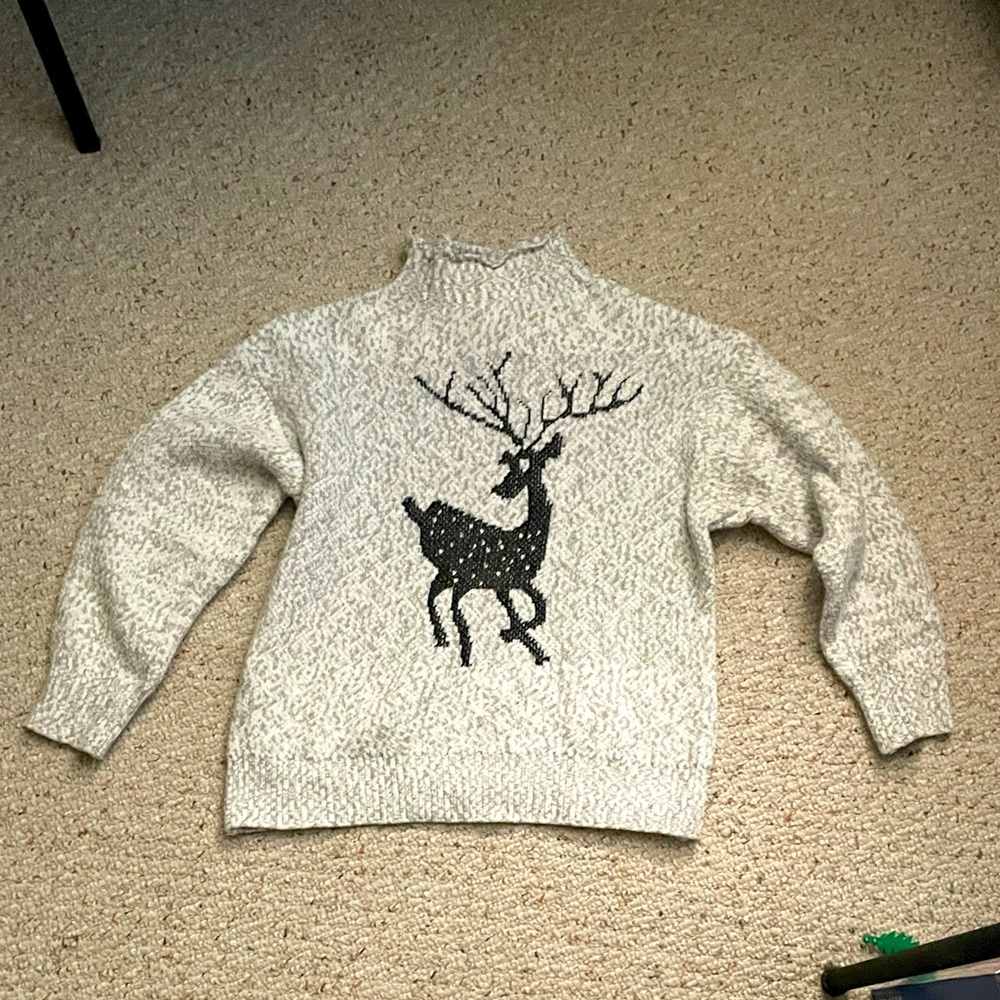 deer knit sweater style - Picture 1 of 7